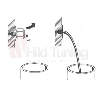 Einbau Öldruckgeber Schritt 2