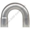  Artikelbild 1 des Artikels “Edelstahl Auspuff Rohrbogen 180 Grad 101,6 mm mit Muffe “