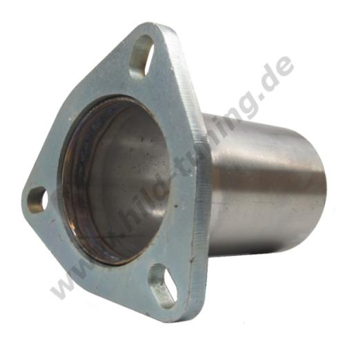 Artikelbild des Artikels “Auspuff Flansch 50 mm 3 Loch mit Rohr“