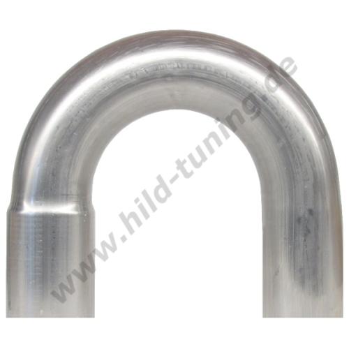 Artikelbild des Artikels “Edelstahl Auspuff Rohrbogen 180 Grad 45 mm mit Muffe “
