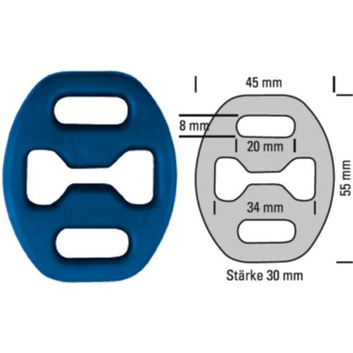 Artikelbild des Artikels “Silikon Auspuffgummi verstärkt Variante 6 “