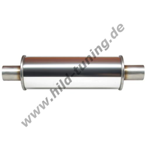 Artikelbild des Artikels “Edelstahl Universal Schalldämpfer 76 mm rund 125 x 630 mm “