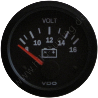 Artikelbild des Artikels “VDO Cockpit Vision Voltmeter 8 - 16 Volt “