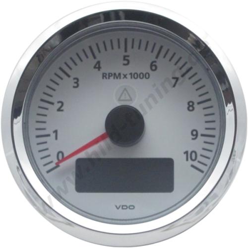 Artikelbild des Artikels “VDO Viewline Drehzahlmesser weiß 85 mm mit LCD “