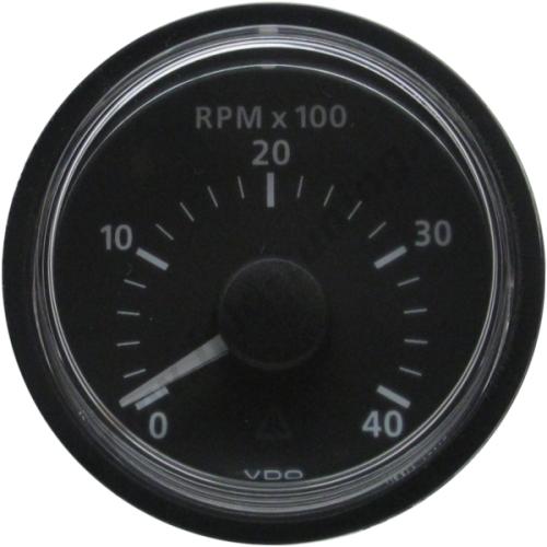 Artikelbild des Artikels “VDO Viewline Drehzahlmesser schwarz 52 mm 0 - 4000 u/min“