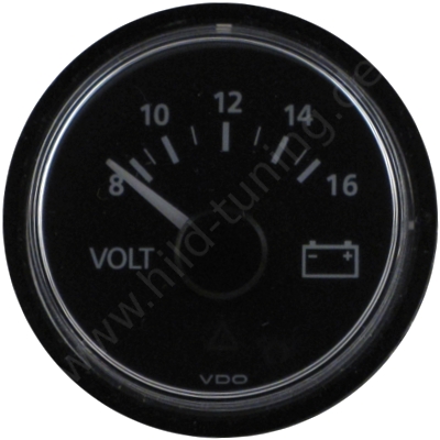 Artikelbild des Artikels “VDO Viewline Voltmeter 8 - 16 Volt schwarz “