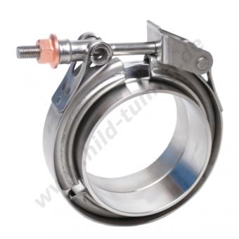 V Band Schelle 57 mm komplett Set Extra 