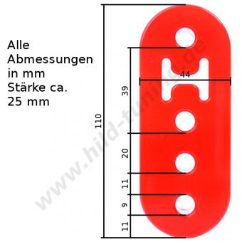 Polyurethan Auspuffgummi verstärkt Variante 11 