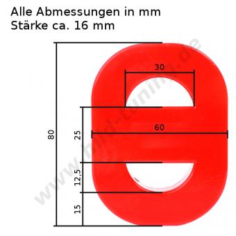 Polyurethan Auspuffgummi verstärkt Variante 8 