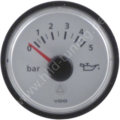 VDO Viewline Öldruckanzeige 5 Bar weiß