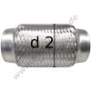  Artikelbild 2 des Artikels “Auspuff Flexrohr 48 mm x 150 mm Typ1 Edelstahl “