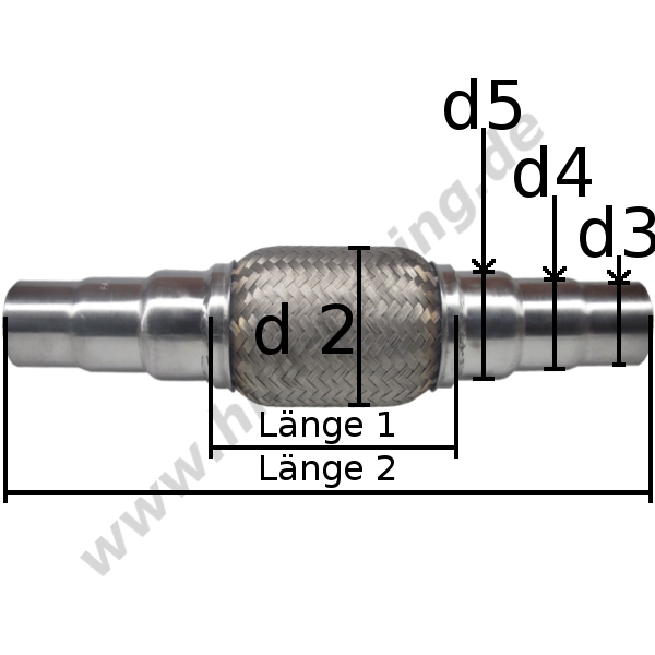 1 Auspuffschelle Abgasrohrleitungen 40-43 mm; 44-47 mm; 48-51 mm; 52-55mm,  48-51mm
