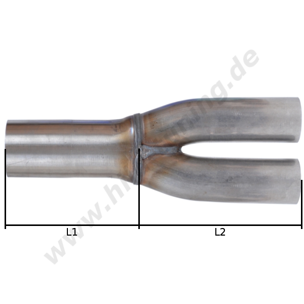 Surakey 76mm Auspuffblende Doppelrohr, Auspuffspitzen Auspuff Edelstah –