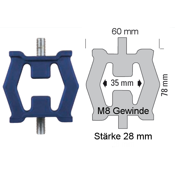  Artikelbild 1 des Artikels “Silikon Auspuffgummi verstärkt Variante 18 “