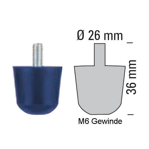  Artikelbild 1 des Artikels “Silikon Auspuffgummi verstärkt Variante 21 “