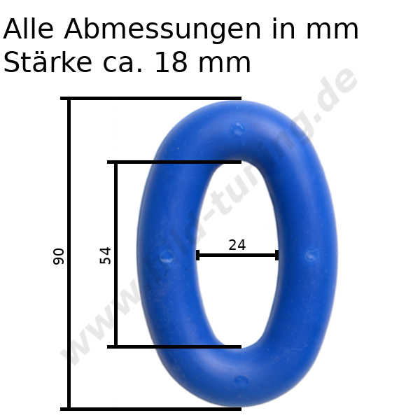  Artikelbild 1 des Artikels “Silikon Auspuffgummi verstärkt Variante 3 “