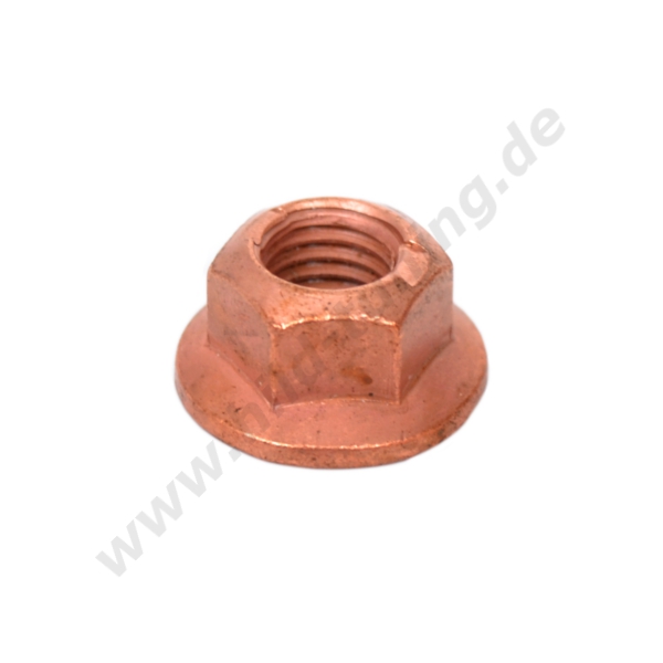  Artikelbild 1 des Artikels “Auspuffmutter - Kupfermutter M8x1,25 | mit Bund | SW 12“