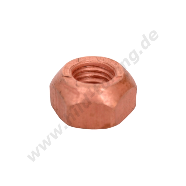  Artikelbild 1 des Artikels “Auspuffmutter - Kupfermutter M8x1,25 | ohne Bund | SW 12“