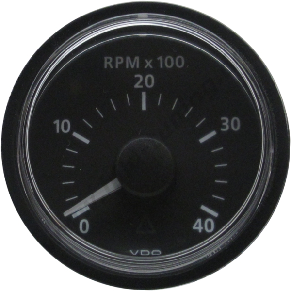  Artikelbild 1 des Artikels “VDO Viewline Drehzahlmesser schwarz 52 mm 0 - 4000 u/min“