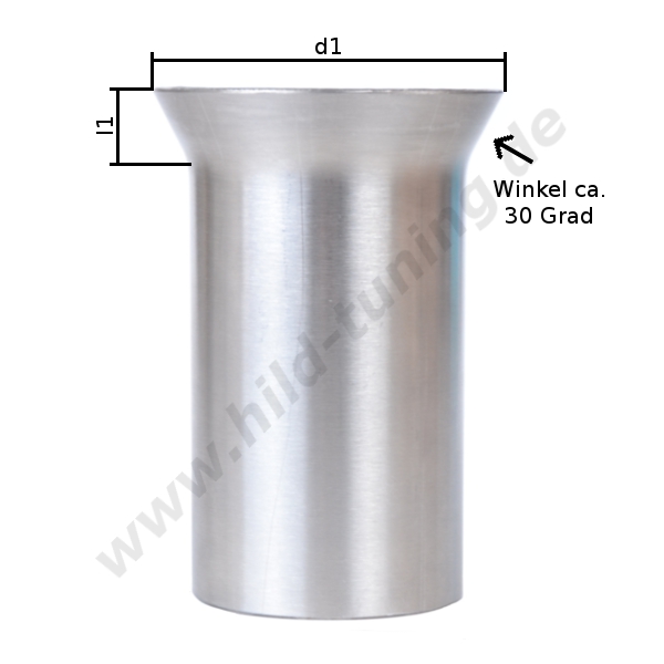  Artikelbild 2 des Artikels “Edelstahl Auspuff Tulpe 70 mm “
